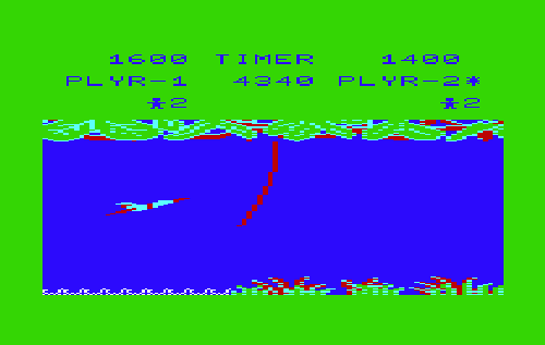 Jungle Hunt screenshot 2 for Vic-20